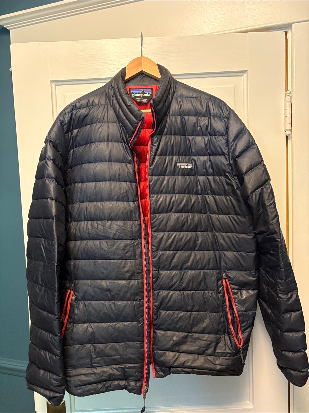 Menâs Patagonia Down Sweater Puffer Jacket Xl
